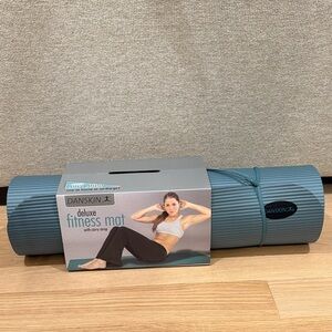 Danskin Deluxe Fitness Mat in Teal